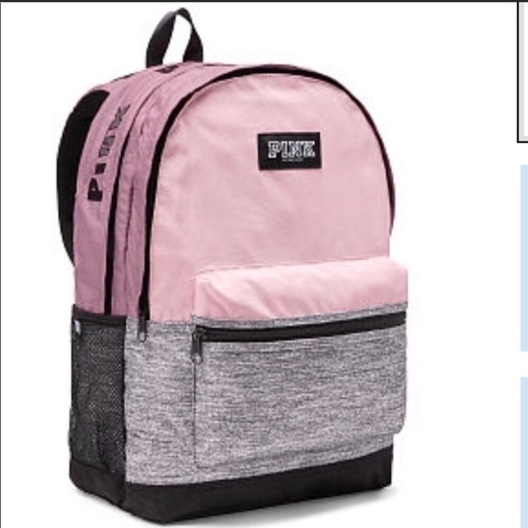 Victoria Secret large pink Campus backpack